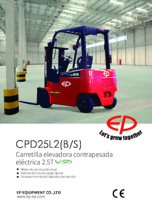 Elektromos targoncák EP CPD25L2S