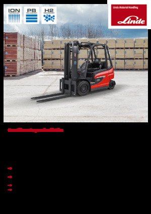 Elektromos targoncák Linde E30/600HL