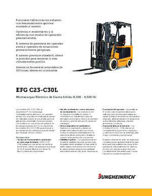 Elektromos targoncák Jungheinrich EFG C25E