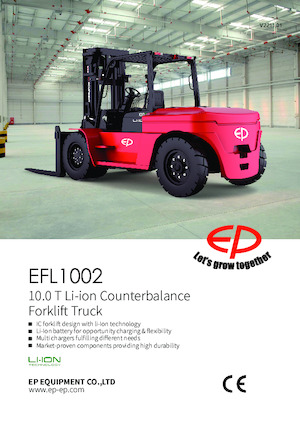 Elektromos targoncák EP EFL1002