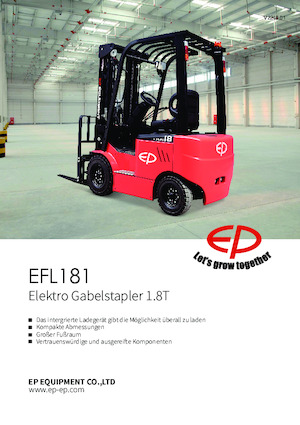 Elektromos targoncák EP EFL181