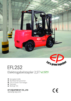 Elektromos targoncák EP EFL252