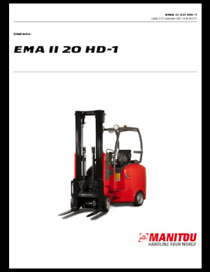Elektromos targoncák Manitou EMA II 20 HD-1