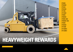 Elektromos targoncák Caterpillar EP80N