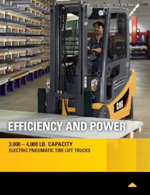 Elektromos targoncák Caterpillar EP4000