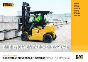 Elektromos targoncák Caterpillar EP45N