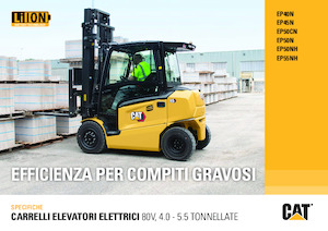 Elektromos targoncák Caterpillar EP45N