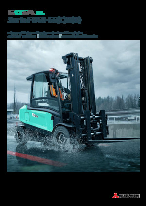 Elektromos targoncák Mitsubishi FB40N  