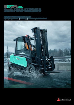 Elektromos targoncák Mitsubishi FB40N  