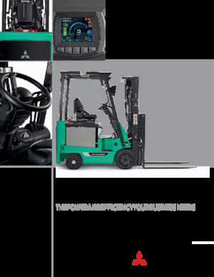 Elektromos targoncák Mitsubishi FBC18LN