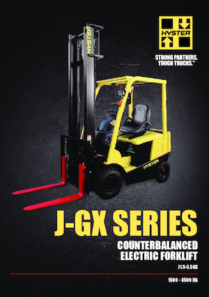 Elektromos targoncák Hyster J2.0GX