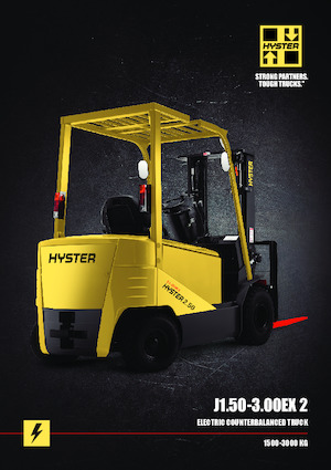 Elektromos targoncák Hyster J3.00EX 2