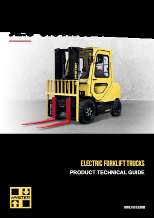 Elektromos targoncák Hyster J3.5XTLG