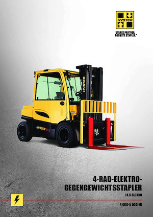 Elektromos targoncák Hyster J5.0XN
