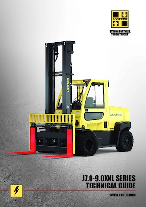 Elektromos targoncák Hyster J8.0XNL9 