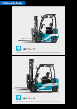 Elektromos targoncák Baoli KBE 25