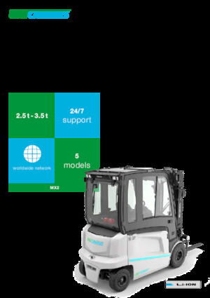 Elektromos targoncák UniCarriers MX2-25