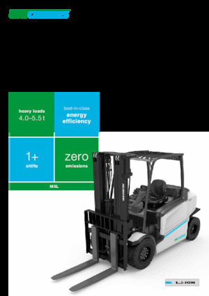 Elektromos targoncák UniCarriers MXL-55H