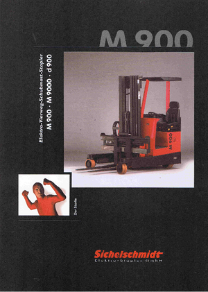 Elektromos 4 irányú targoncák Sichelschmidt M 9035