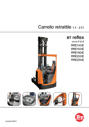 Felrakó targoncák BT Reflex RRE 140 H