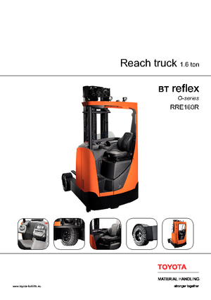 Felrakó targoncák BT Reflex RRE 160 R