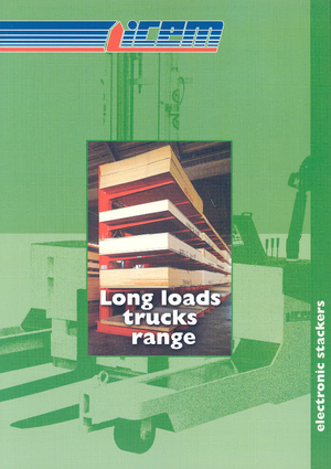 Gyalogkiséretű raklapemelák Icem TE 4 D