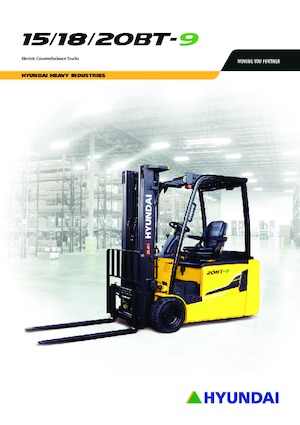 Elektromos targoncák Hyundai 20 BT 9 ac