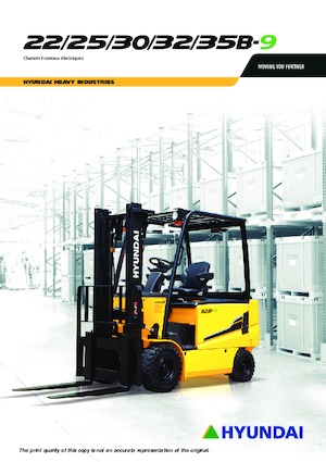 Elektromos targoncák Hyundai 32B-9