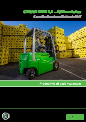 Elektromos targoncák Cesab B 640