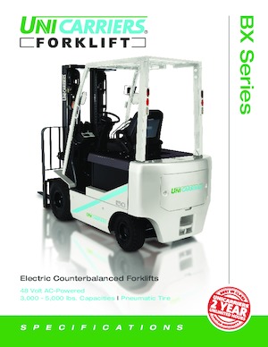 Elektromos targoncák UniCarriers BXP35LN