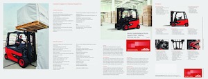 Elektromos targoncák Linde E 50/600 HL