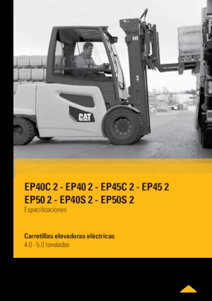 Elektromos targoncák Caterpillar EP50 2
