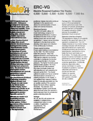 Elektromos targoncák Yale ERC060VG