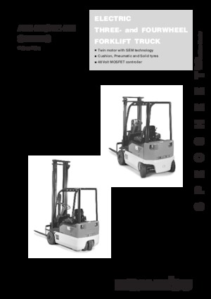 Elektromos targoncák Komatsu FB 12 M 2 R
