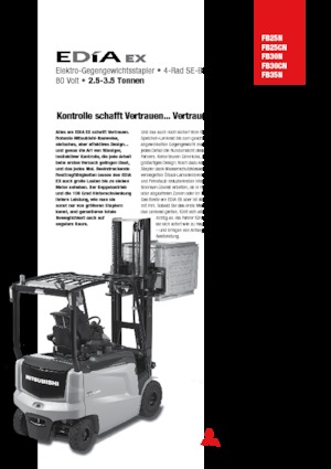 Elektromos targoncák Mitsubishi FB25CN