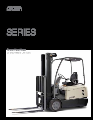 Elektromos targoncák Crown SC 524X-40