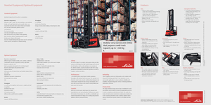 Magasraktári targoncák Linde K - 1,5 t