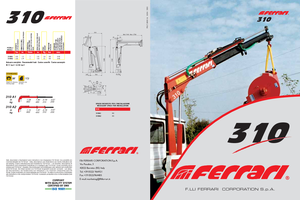 Elektromos rakodódaruk Ferrari® 310 A1 E 
