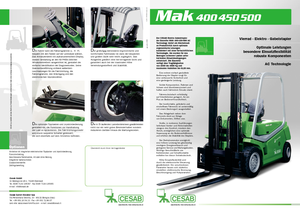 Elektromos targoncák Cesab MAK 500 AC