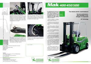 Elektromos targoncák Cesab MAK 500 AC