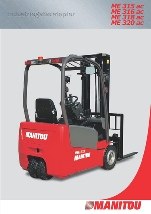 Elektromos targoncák Manitou ME 318