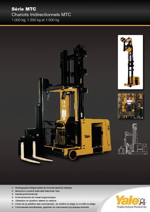 Elektromos oldalvilás taroncák Yale MTC15 SWB