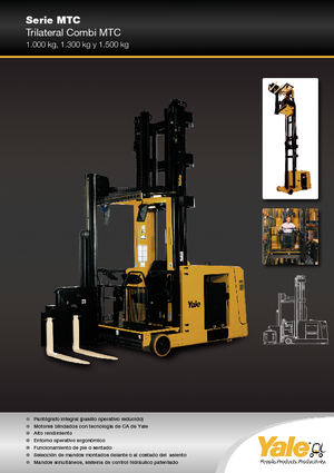 Elektromos oldalvilás taroncák Yale MTC13