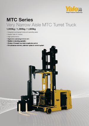 Elektromos oldalvilás taroncák Yale MTC13