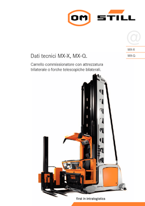 Elektromos oldalvilás taroncák Still MX-X