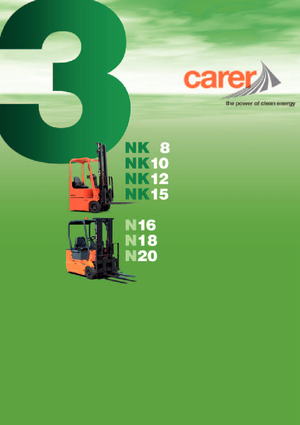 Elektromos targoncák Carer N 18-3 ac