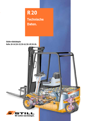 Elektromos targoncák Still R 20-20