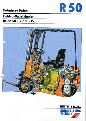 Elektromos targoncák Still R 50-15