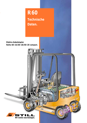 Elektromos targoncák Still R 60-20 C