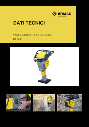 Elektromos döngölők Bomag BT 60 E 